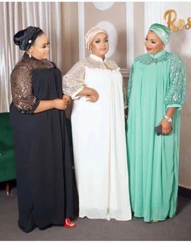 Африканские Макси Платья для женщин, Свободная Африканская одежда, Тазик Riche Robe Boubou Africain, Высококачественное Африканское платье, Наряды