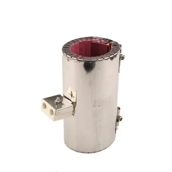Красный Керамический ленточный нагреватель 70x70 мм/70x90 мм/70x120 мм/100x100 мм/100x130 мм Нагревательное кольцо для Электрического шкафа с высокой температурой 1200 ℃