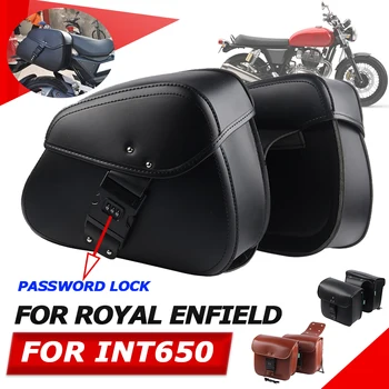 Для Royal Enfield Interceptor 650 INT 650 2022 2023 Аксессуары для мотоциклов, Седельная сумка, Боковые Багажные сумки, сумки для хранения инструментов в седле