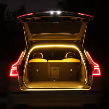 Подходит для Volvo XC60 XC90 XC40 v90 v60 Модификация атмосферного освещения багажника, украшение автомобиля, аксессуары для кемпинга