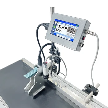 Принтер Kelier tij, автоматическая машина для печати кода даты, онлайн струйный принтер высокого разрешения