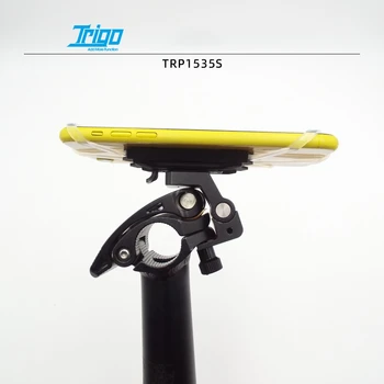 TRIGO TRP1535S Складной Велосипед с двойной Головкой для Гвоздя, крепление для телефона Из алюминиевого Сплава Для Birdy DAHON EIEIO, Аксессуары для Велосипедов