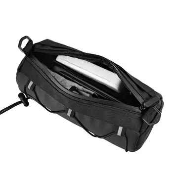 Велосипедная сумка Водонепроницаемая В Форме Рулона Велосипедная сумка для багажника Портативная сумка для багажника Профессиональные Аксессуары для Велоспорта Передняя сумка для хранения рамы