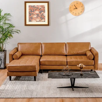 L-образный диван в скандинавском стиле для гостиной, Офисный Медиа-центр, диван 105 