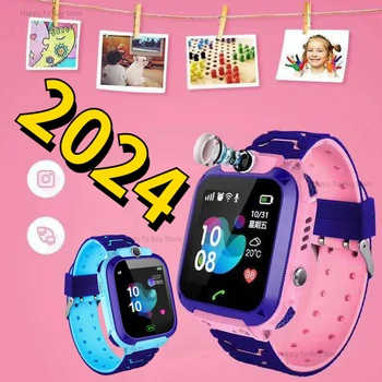 Q12 Детские Смарт-часы SOS Smartwatch для детей SIM-карта LBS Местоположение Фото Водонепроницаемый Подарок Для мальчиков и девочек для IOS Android