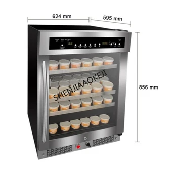 4-слойная машина для приготовления йогурта, коммерческая автоматическая ферментационная холодильная машина, интеллектуальное оборудование для приготовления йогурта 220 В/110 В