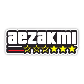 S50645 # AEZAKMI Автомобильная наклейка, индивидуальность, виниловая наклейка, водонепроницаемая автомобильная наклейка на мотоциклетный ноутбук