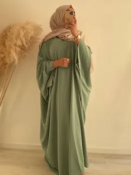 Обычная Абая Мульсим для Молитвы в Рамадан, Длинное Платье Для Женщин, Нида, Рукав 