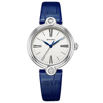 2022 Новые женские часы Seagull, Простые модные Роскошные Темпераментные часы, Автоматические механические женские наручные часы 1043L
