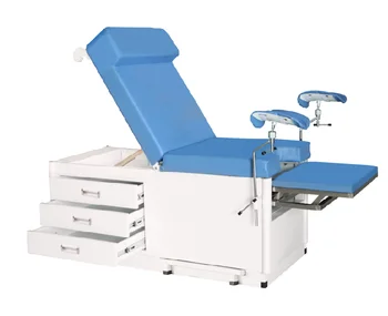 MSLGE01 гинекологический смотровой стол с выдвижным ящиком, экономящий пространство в стиле шкафа Гинекологические смотровые кровати