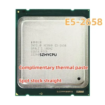 Оригинальный процессор Xeon E5 2658 2.1G 8-Ядерный 20 МБ 95 Вт E5-2658 cpu Бесплатная доставка