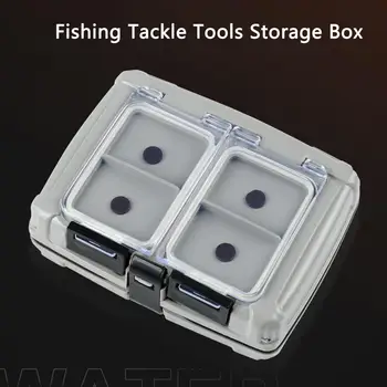Ящик для рыболовных инструментов Многоразового Использования, Водонепроницаемая Пружинная кнопка, Ящик для хранения Рыболовных снастей, Принадлежности для рыбной ловли