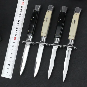 Высококачественный Открытый тактический складной нож D2 Blade Ltaly AKC Edc для самообороны Охотничьи карманные Ножи