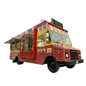 2020 Популярные американские тележки уличного быстрого питания, грузовик с крепированной едой, Прицеп для еды с мобильной кухней для закусок