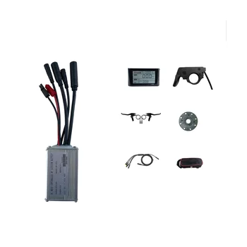 Комплект контроллера для электровелосипеда 15A 36/48 В 250 Вт Велосипедный контроллер с панелью дисплея S900LCD для электрического скутера Аксессуары для электровелосипедов