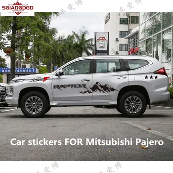 Автомобильные наклейки для Mitsubishi Pajero V97 V93 V73, украшение кузова, модная спортивная специальная наклейка