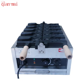 Электрическая Машина Taiyaki для приготовления торта из красной фасоли с антипригарным покрытием в форме рыбы и мороженого по цене завода изготовителя