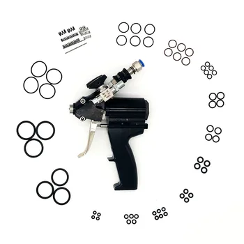 P2 Pu Schuim Spuitpistool Полиуретановый Инструмент для продувки воздухом Zelfreinigende Met Accessoire Kit Скульптурный Инструмент для защиты от коррозии