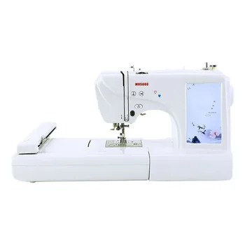 Компьютерная швейная Автоматическая бытовая Вышивальная машина MRS600, Многофункциональная Швейная и вышивальная машина, Вышивальная машина
