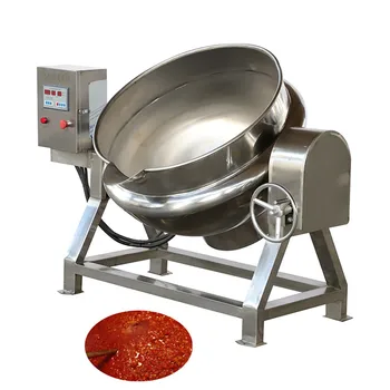 100-литровый промышленный паровой/газовый/ электрический чайник для приготовления пищи с кожухом, Миксер для приготовления пищи, чайник с кожухом и мешалкой