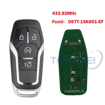 Умный Дистанционный ключ Для Ford 2014-2017 Tallinn Mondeo с 4 Кнопками Smart Key 433,92 МГц FCCID DS7T-15K601-EF
