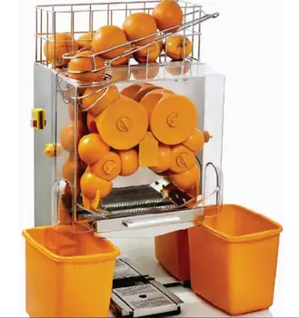 JS-2 Новая соковыжималка для апельсинового сока brane Коммерческая соковыжималка для апельсинов Электрическая машина для выжимания фруктового сока 20 апельсинов/мин 220 В 1 шт.
