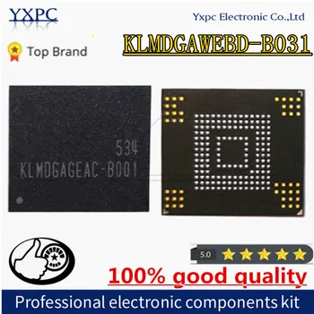 KLMDGAWEBD-B031 KLMDGAWEBD B031 128 ГБ BGA153 EMMC5.0 128 г Микросхема флэш-памяти IC с шариками