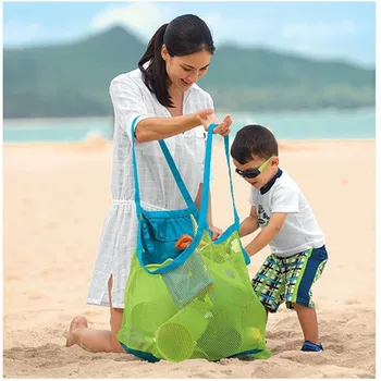 Уличные детские пляжные игрушки, сумка для быстрого хранения, инструмент для копания песка, Сумка для хранения беспорядка, Складная портативная пляжная сумка, сумка для плавания
