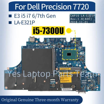 LA-E321P для материнской платы ноутбука Dell Precision 7720 0M4M97 E3 i5 i7 6-7-го поколения