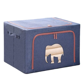 Коробка для хранения одежды, Тканевая сумка, Складной ящик для хранения, шкаф для общежития, Студенческая Бытовая Коробка для организации из ткани Оксфорд, Корзина