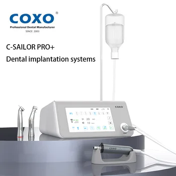 COXO C-SAILOR PRO + Системы имплантации зубов, Стоматологический имплантат/Хирургический мотор, Электрический Хирургический Микромотор 2 в 1 для полости рта