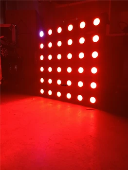 6шт подсветка с эффектом фоновой стены 6x6 36x5 Вт светодиодная панель 3в1 rgb пиксельная Матрица для мытья стен Светодиодная лампа для мытья луча