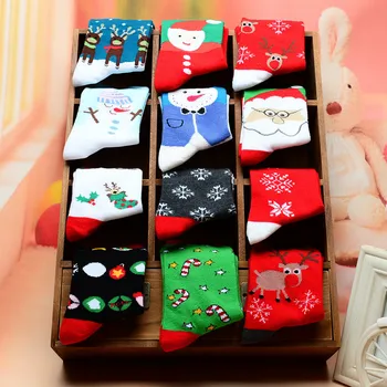 2021 модный рождественский носок, веселый Санта-олень, конфеты, снежинки, колокольчики, рождественская елка, мужские носки с мультяшным рисунком, милые женские длинные носки
