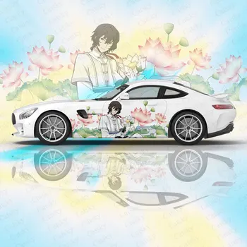Изготовленная на заказ из японского аниме Bakugou Katsuki, 2 шт., наклейка на автомобиль для универсального большого автомобиля, наклейка на автомобиль для декора автомобиля Univers