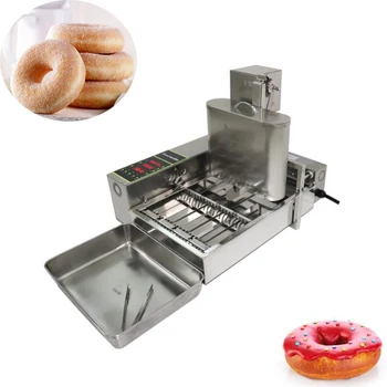 Популярная коммерческая машина для приготовления пончиков оборудование для приготовления десертов мини-машина для приготовления жареных пончиков