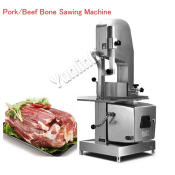Коммерческая машина для распиливания мяса, машина для резки замороженного мяса из нержавеющей стали, высокоэффективная мясорубка J-310