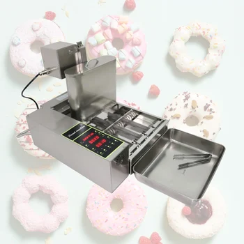 Автоматическая четырехрядная машина для приготовления пончиков С 4 формами