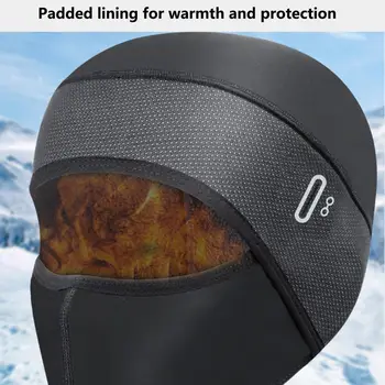 Защитный чехол для головы из мягкого плюша, защита для лица, защита ушей, Велосипедный чехол для лица, кепка для зимних видов спорта на открытом воздухе