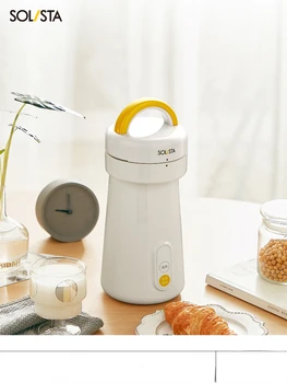 Solo Бытовая Маленькая мини-машина для приготовления соевого молока, многофункциональный выключатель для приготовления пищи, Бесплатная фильтрация, Машина для приготовления соевого молока