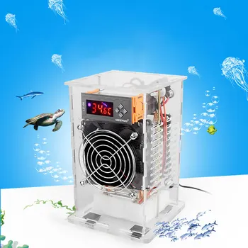Нагревательный холодильник для аквариума, бытовая охлаждающая машина, машина для постоянной температуры аквариума, бесшумный охладитель, нагреватель