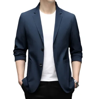 5063-(35-40)2023 новый маленький костюм мужской корейской версии приталенного костюма мужской молодежный пиджак