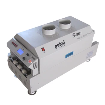 Печатная плата Puhui-Производственный аппарат для оплавления T-961-Soldeermachine 6 Warme Zone-Печь для оплавления T961 Heteluchtsoldeeroven Соответствует стандарту Ce