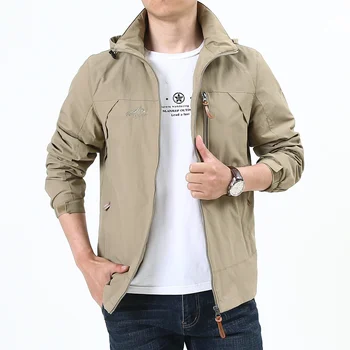 Мужская Дизайнерская одежда-бомбер, Ветрозащитная куртка, Мужская куртка для рыбалки, Винтажная ветровка, спортивный кардиган от ветра