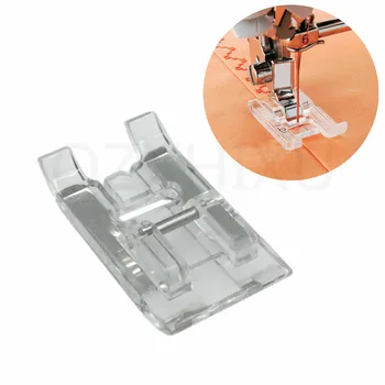 Прозрачная защелкивающаяся прижимная лапка для глади для бытовых многофункциональных швейных машин Аксессуары 5BB5171-1
