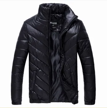 Новое брендовое осеннее мужское зимнее теплое пальто, стеганая куртка, повседневные пуховые парки, верхняя одежда, мужские куртки и пальто, однотонный цвет M-5XL