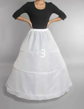 Женская Белая Свадебная нижняя юбка с обручем, Кринолин, Свадебное платье-комбинация, Нижняя юбка