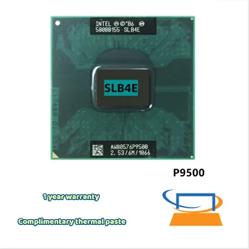 Intel Core 2 Duo Mobile P9500 SLB4E SLGE8 2,5 ГГц Двухъядерный Двухпоточный процессор 6M 25W PGA478