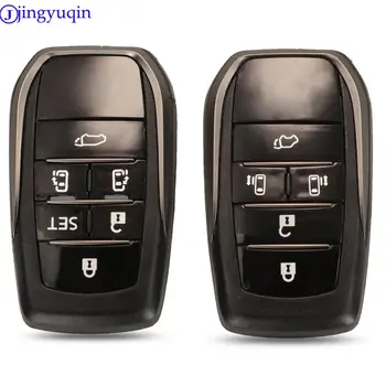 jingyuqin Замена 5/6 кнопок дистанционного ключа Автомобиля Чехол брелок для Toyota Vellfire Alphard Новый Смарт-ключ