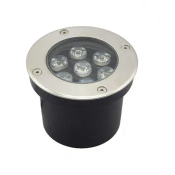 Бесплатная доставка 7x1 Вт светодиодный подземный светильник 7 Вт Светодиодный подводный светильник водонепроницаемый наружный светильник AC85 ~ 265 В/12 В IP68 Бесплатная доставка