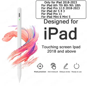 Тактильный планшет Lapiz для Apple Pencil 2 1 Карандаш для отторжения ладоней 2018-2022 iPad Pro 11 10-го 9-го 8-го поколения Mini 6 Air 5 4 стилус